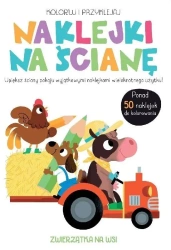 Naklejki na ścianę - Zwierzątka na wsi - praca zbiorowa