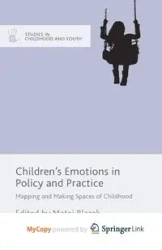Children's Emotions in Policy and Practice - Blazek Matej