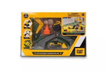 Zestaw budowa + akcesoria + mata - CAT