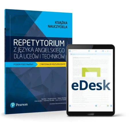 Repetytorium z języka angielskiego dla liceów i techników. Poziom podstawowy z materiałem rozszerzon - praca zbiorowa