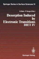 Desorption Induced by Electronic Transitions DIET IV - Betz Gerhard