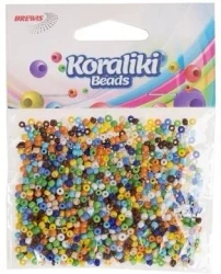Koraliki akrylowe do nawlekania 35mm 30g - Brewis