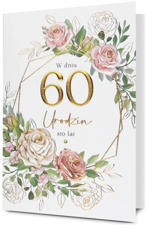Karnet Urodziny 60 - Pan Dragon