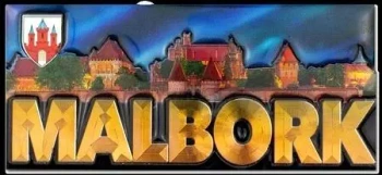 Magnes I love Poland Malbork ILP-MAG-C-MAL-07 - Pan Dragon