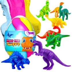 Fluffy Slime jajo dinozaura 140ml MIX - Lovin