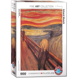Puzzle 1000 The Scream by Edvard Munch 6000-4489 - Eurographics