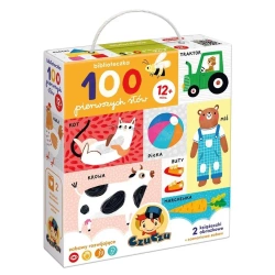 CzuCzu Biblioteczka 100 pierwszych słów 1+ - opracowanie zbiorowe