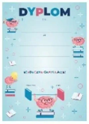 Dyplom A4 Mózg (25szt) - Henry