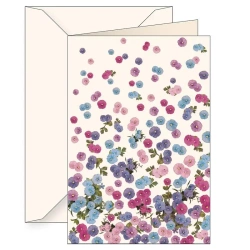 Karnet B6 + koperta 5790 Płatki kwiatów - Tassotti