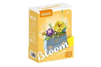 Klocki Kwiaty w torebce Wiosna 223el - Koco