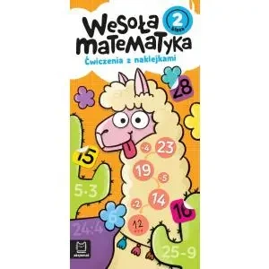 Wesoła matematyka. Ćwiczenia z naklejkami. Klasa 2 - Agata Kaczyńska