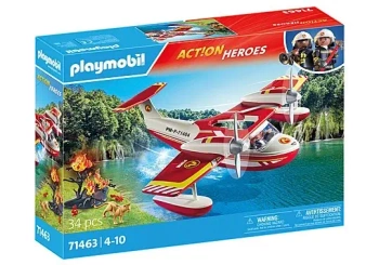 Playmobil Samolot straży pożarnej z funkcją gaszenia pożaru 71463