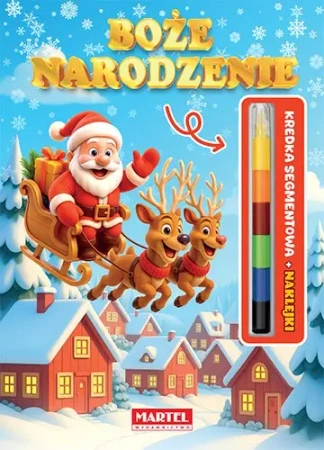 Modułowa kredka. Boże Narodzenie z naklejkami - Wiktoria Kohnke