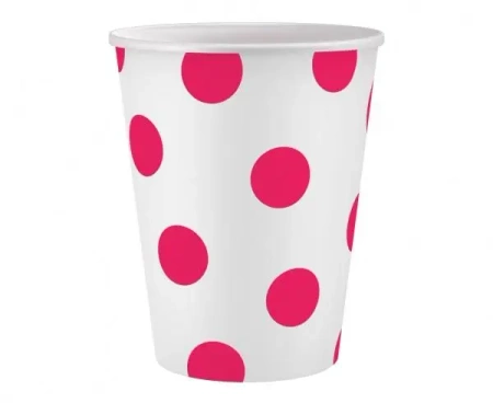 Kubeczki pap Groszki 250ml 6szt - Godan