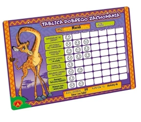 Tablica dobrego zachowania mała ALEX - Alexander