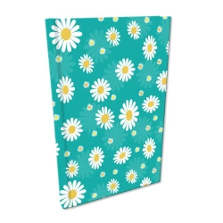 Notes A5 kratka Soft Touch Stokrotki na turkusie - EV-Corp