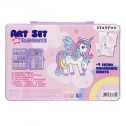 Zestaw artystyczny Unicorn 68 elementów - STARPAK