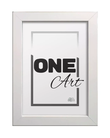 Ramka Hekla 15x21 cm, biała