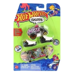 Hot Wheels Skate Deskorolka + buty + auto HVK46 - Mattel