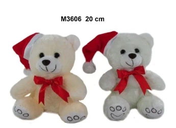 Miś świąteczny 20cm MIX - Sun-Day