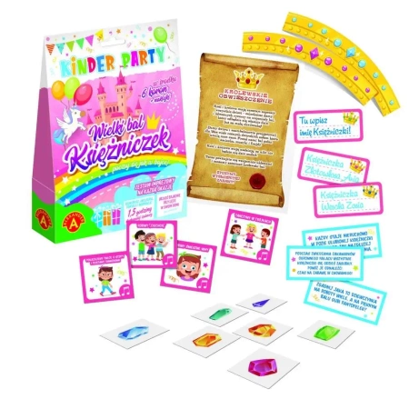 Zestaw Kinder Party Wielki Bal Księżniczek ALEX - Alexander
