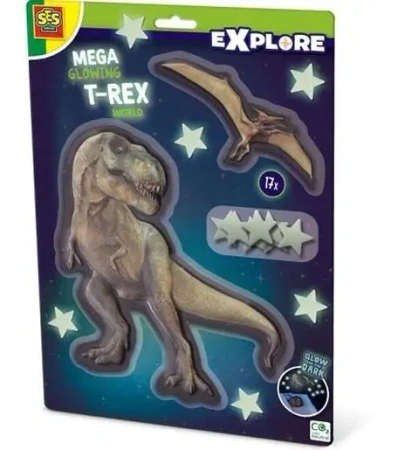 Mega świecące w ciemności Explore T-Rex - SES