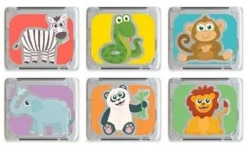 Kostki sensoryczne świecące w wodzie 6szt - Glo Pals