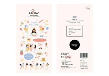 Naklejki ozdobne Urodziny - Suatelier