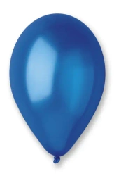 Balony metal 10" granatowe - Godan