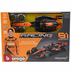 Bburago Model 1:24 BOLID F1 McLaren MCL38 #81 Piastri 18-28512