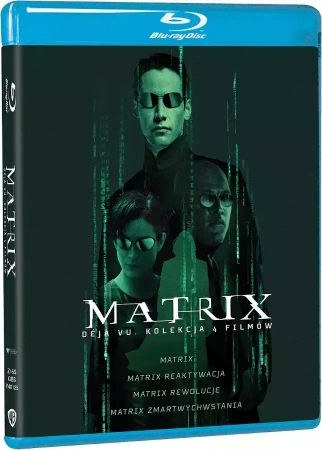 Matrix Deja Vu. Kolekcja 4 Filmów, 4 Blu-ray