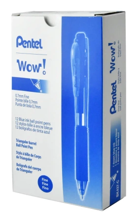 Paczka Długopis 0,7 mm BK437 niebieski 12 szt. - PENTEL