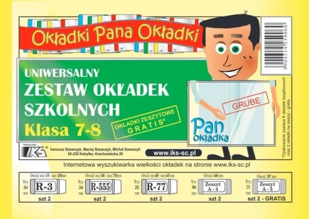 Komplet okładek kl.7-8 - IKS