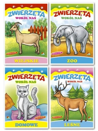 (008) Zwierzęta Wokół Nas MIX - praca zbiorowa