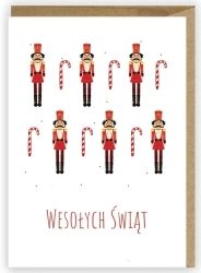 Kartka Boże Narodzenie Wesołych Świąt, eko K065 - Cardie