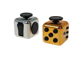 Kostka sensoryczna antystresowa 4x4cm MIX - ADAR