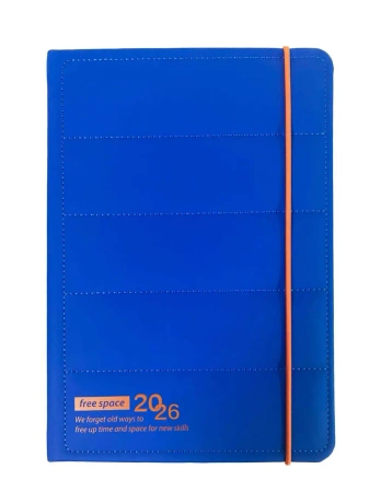 Kalendarz 2026 A5 LUX north face dzienny V1 niebieski K-A5D NF - AVANTI