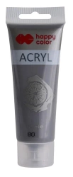 Farba akrylowa 75ml szara HAPPY COLOR - GDD