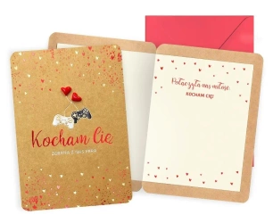 Karnet B6 Walentynki - Kukartka