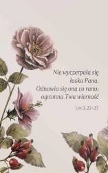 Magnes na lodówkę - Nie wyczerpała się łaska Pana - Szaron