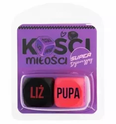 Kości Miłości Super Dziewczyny (różowo-czarne) - Grammi
