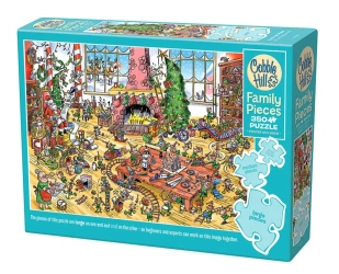 Puzzle 350 Elfy w pracy 112688 - Cobble Hill