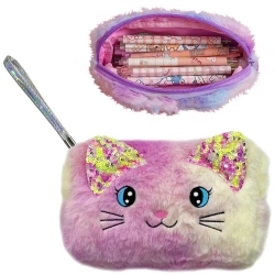 Torebka pluszowa kotek - Trifox