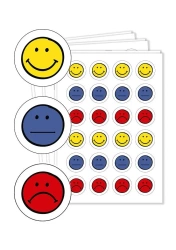 Naklejki motywacyjne - Nastroje 144 szt. - LearnHow