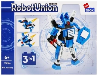 Klocki konstrukcyjne Robot 105 elementów ALLEBLOX