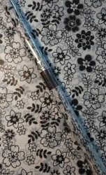 Bibuła satynowana retro floral 50x76cm - Galeria Hobby