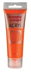 Farba akrylowa 75ml pomarańczowa HAPPY COLOR - GDD