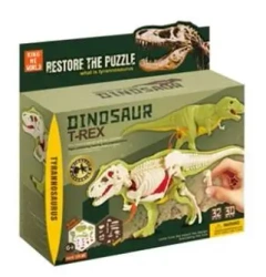 Dinozaur ze szkieletem do składania - Trifox