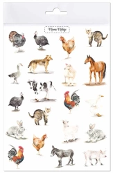 Tatuaże zmywalne Zwierzęta wiejskie - Mama Maluje