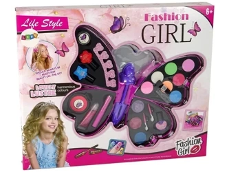Zestaw do makijażu Motyl - Leantoys